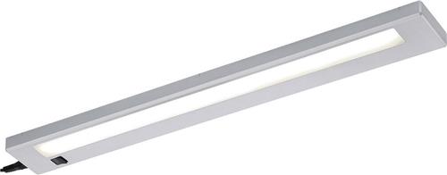 LED Keukenkast Verlichting - Trion Alyna - 7W - Koppelbaar - Warm Wit 3000K - Rechthoek - Mat Titaan