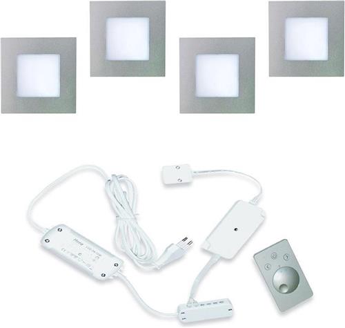 Inbouwspot Hera FQ68. Dimbaar. Lichtkleur instelbaar. Set van 4