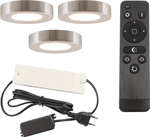 Olucia Sana - Keukenkast Verlichting - Zilver