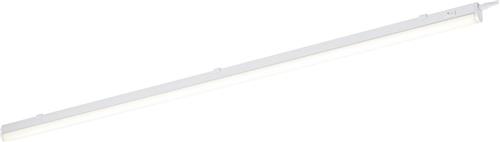 LED Keukenkast Verlichting - Trion Noram - 18W - Warm Wit 3000K - Rechthoek - Mat Wit - Kunststof