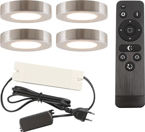 Olucia Sana - Keukenkast Verlichting - Zilver