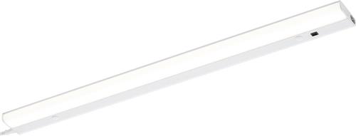 LED Keukenkast Verlichting met Bewegingssensor - Torna Simi - 15.5W - Warm Wit 3000K - Rechthoek - Mat Wit - Aluminium
