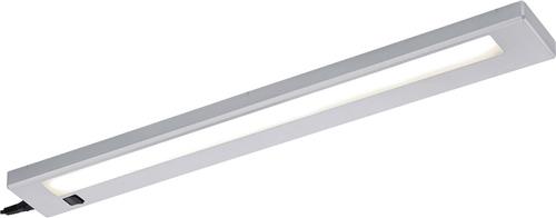 LED Keukenkast Verlichting - Torna Alyna - 7W - Koppelbaar - Warm Wit 3000K - Rechthoek - Mat Titaan