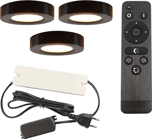 Olucia Sana - Keukenkast Verlichting - Zwart