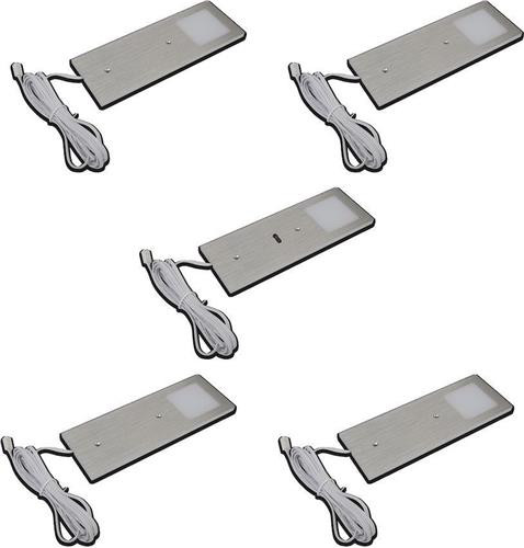 Keukenverlichting | HERA Eifel RVS | set van 5