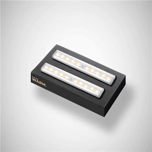 Motionlamp met Sensor Lamp - Draadloze Trapverlichting - LED kastverlichting - Veilige Nachtlampen (2 STUKS)