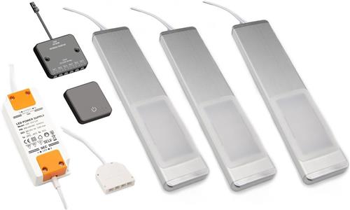 LED kastverlichting LEX complete set van 3 lampen