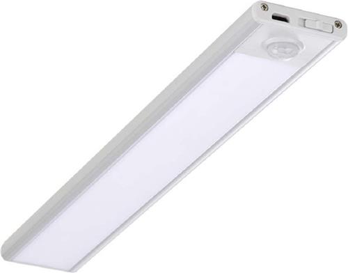 V-tac VT-8141 LED Kastverlichting met Sensor - 1.5W - Draadloos - 3000K - Zilver - Oplaadbaar