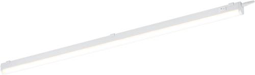 LED Keukenkast Verlichting - Torna Noram - 13W - Warm Wit 3000K - Rechthoek - Mat Wit - Kunststof