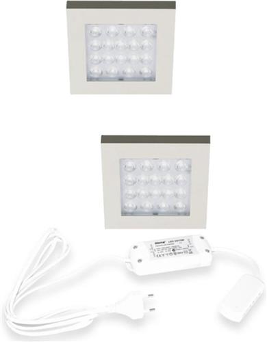 Hera EQ LED keukenspot (2 spots) incl. driver