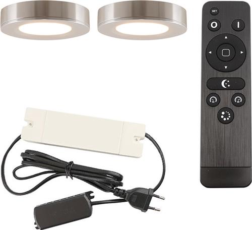 Olucia Sana - Keukenkast Verlichting - Zilver