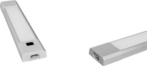 LEDVANCE Batterij-aangedreven armatuur LED: voor kastonderzijden, Linear LED Slim RGBW / 4 W, 220240 V, stralingshoek: 110, Warm wit, 3000 K, body materiaal: aluminum/polycarbonate (pc), IP20