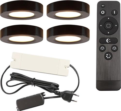 Olucia Sana - Keukenkast Verlichting - Zwart