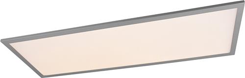 LED Plafondlamp - Plafondverlichting - Trion Alina - 34W - Warm Wit 3000K - Mat Titaan - Aluminium - 80cm