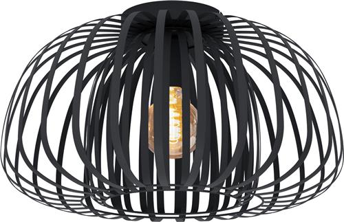 EGLO Encinitos 1 Plafondlamp - E27 - Ø 45 cm - Zwart