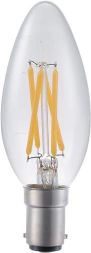SPL LED Filament Kaars (helder) - 4W / DIMBAAR / Fitting Ba15d