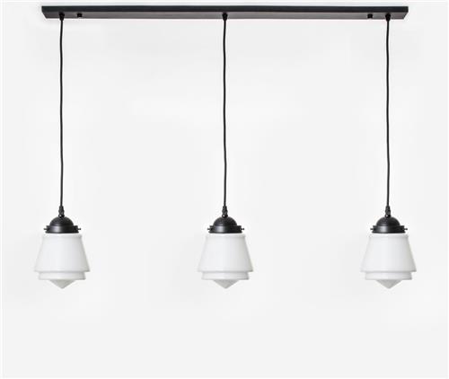Art Deco Trade - 3 x Komeet aan plafondbalk Moonlight