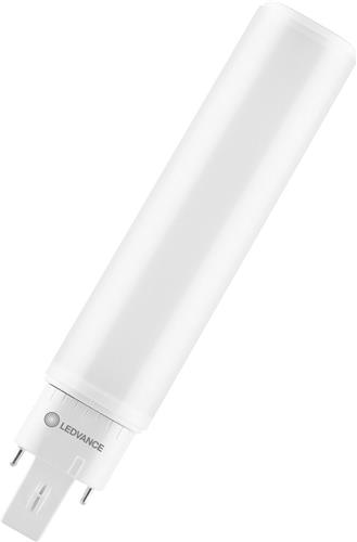 Ledvance - LED PLC DULUX D/E HF & AC MAINS - 10W 990Lm - 3000K 830 Warm Wit - G24Q-3 220-230V - Vervangt 26W