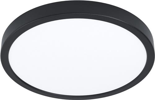 EGLO Fueva 5 Plafonnière - LED - 28.5 cm - Zwart