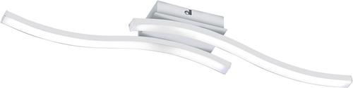 LED Plafondlamp - Plafondverlichting - Torna Ritonu - 10W - Natuurlijk Wit 4000K - Rechthoek - Mat Wit - Aluminium