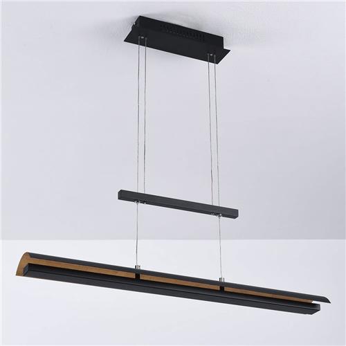 Moderne hanglamp incl. LEDs 3-staps dimbaar - Austin