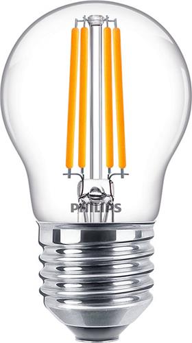 Philips Corepro LEDluster E27 Kogel Filament Helder 6.5W 806lm - 827 Zeer Warm Wit | Vervangt 60W