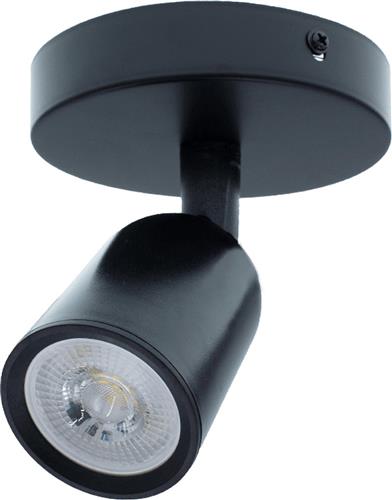 Plafondspot armatuur - Kantoorlamp - LOCASTE - voor GU10 lampjes - Zwart