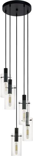 EGLO Montefino Hanglamp - E27 - Ø 35 cm - Zwart