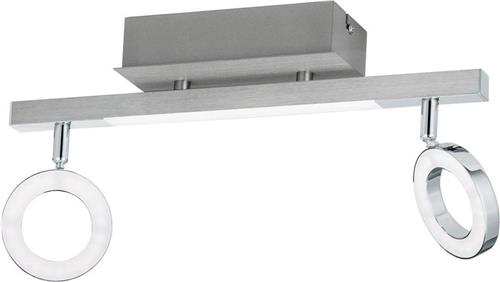 EGLO Cardillio 1 - Spot - 3 Lichts - Aluminium, Chroom - Gesatineerd