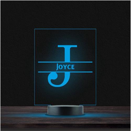 Led Lamp Met Naam - RGB 7 Kleuren - Joyce