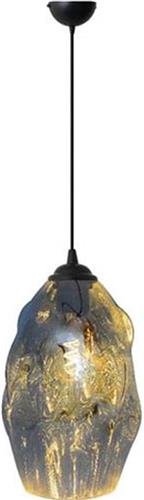 LED Hanglamp - Meteorum - Ovaal - Chroom Glas - E27