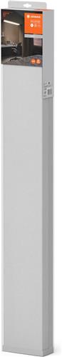 LEDVANCE OFFICE LINE kantoorplafondlamp met prismatische diffuser in wit, 1,2 m lang, 40 W / 4600 lm, koel wit (4000 K), functioneel ontwerp voor kantoortoepassingen, CRI 80, IP20, dimbaar.