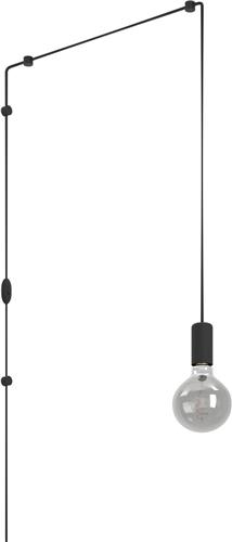 EGLO Pinetina Hanglamp - E27 - Staal - Zwart
