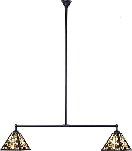 Art Deco Trade - Tiffany T-lamp 2 lichts Fallingwater Small