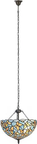 Art Deco Trade - Tiffany hanglamp aan ketting up lighter Fly Away Ø 35