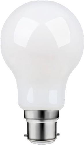 SPL LED Filament Classic Milky - 8W / DIMBAAR Fitting Ba22d Lichtkleur 2700K
