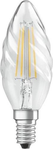 OSRAM 4058075434202 LED-lamp Energielabel E (A - G) E14 Gedraaide kaars 4 W = 40 W Warmwit (Ø x l) 35 mm x 100 mm 1 stuk(s)