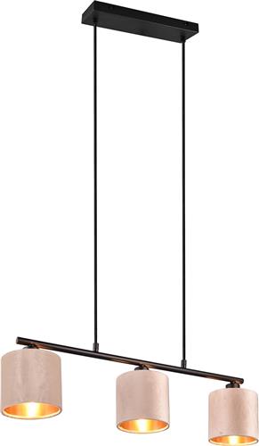 LED Hanglamp - Torna Julina - E14 Fitting - 3-lichts - Beige