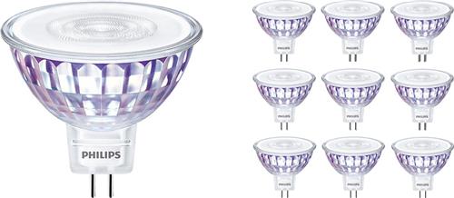 Voordeelpak 10x Philips Master LEDspot GU5.3 MR16 5.8W 345lm 36D - 922-927 Dim To Warm | Beste Kleurweergave - Dimbaar - Vervangt 35W