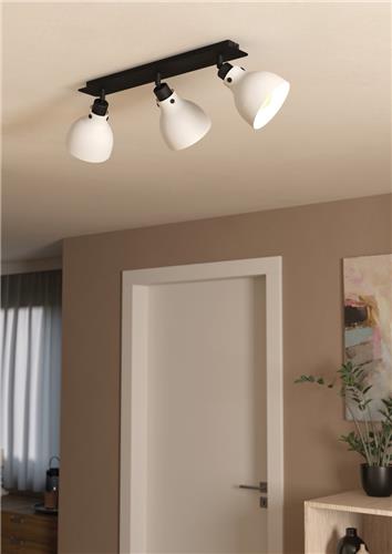 EGLO Matlock Spot - E27 - 74 cm - Grijs/Zwart - Staal
