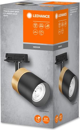 LEDVANCE TRACKLIGHT railsysteem armatuurkop, goud/zwart