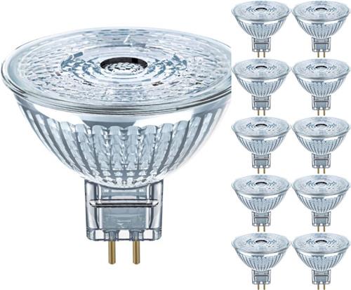 Voordeelpak 10x Ledvance Performance LED Spot Reflector GU5.3 MR16 3.4W 230lm 36D - 927 Zeer Warm Wit | Beste Kleurweergave - Dimbaar - Vervangt 20W