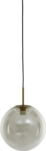 Light & Living Hanglamp Medina - Smoke Glas - Ø40cm - Modern - Hanglampen Eetkamer, Slaapkamer, Woonkamer