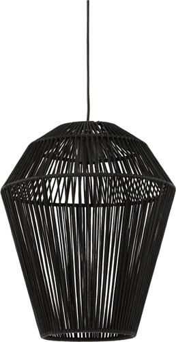 Light & Living Hanglamp Deya - Zwart - Ø30cm - Modern - Hanglampen Eetkamer, Slaapkamer, Woonkamer