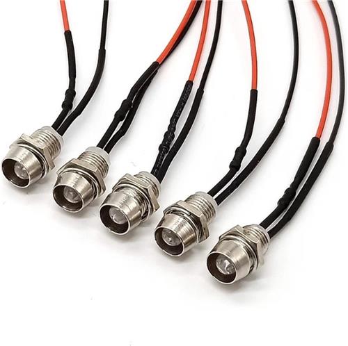 Mini LED spotverlichting - Paars - 10mm - 12/24V