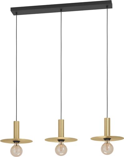 EGLO Escandell Hanglamp - E27 - 95 cm - Goud - Staal