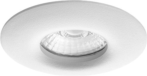 Spot Armatuur GU10 - Proma Luno Pro - GU10 Inbouwspot - Waterdicht IP65 - Rond - Wit - Aluminium - Ø82mm