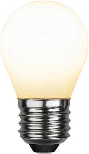 Star Trading LED gloeilamp Opaque Filament, E27, 470lm, 5W, Dimbaar, Warm wit, 7,8 cm