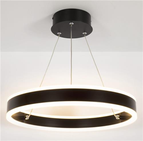 Design hanglamp zwart dimbaar - Cercle