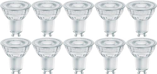 10 stuks Ledvance LED GU10 4.5W/827-818 36º 350lm Glowdim Ø5cm